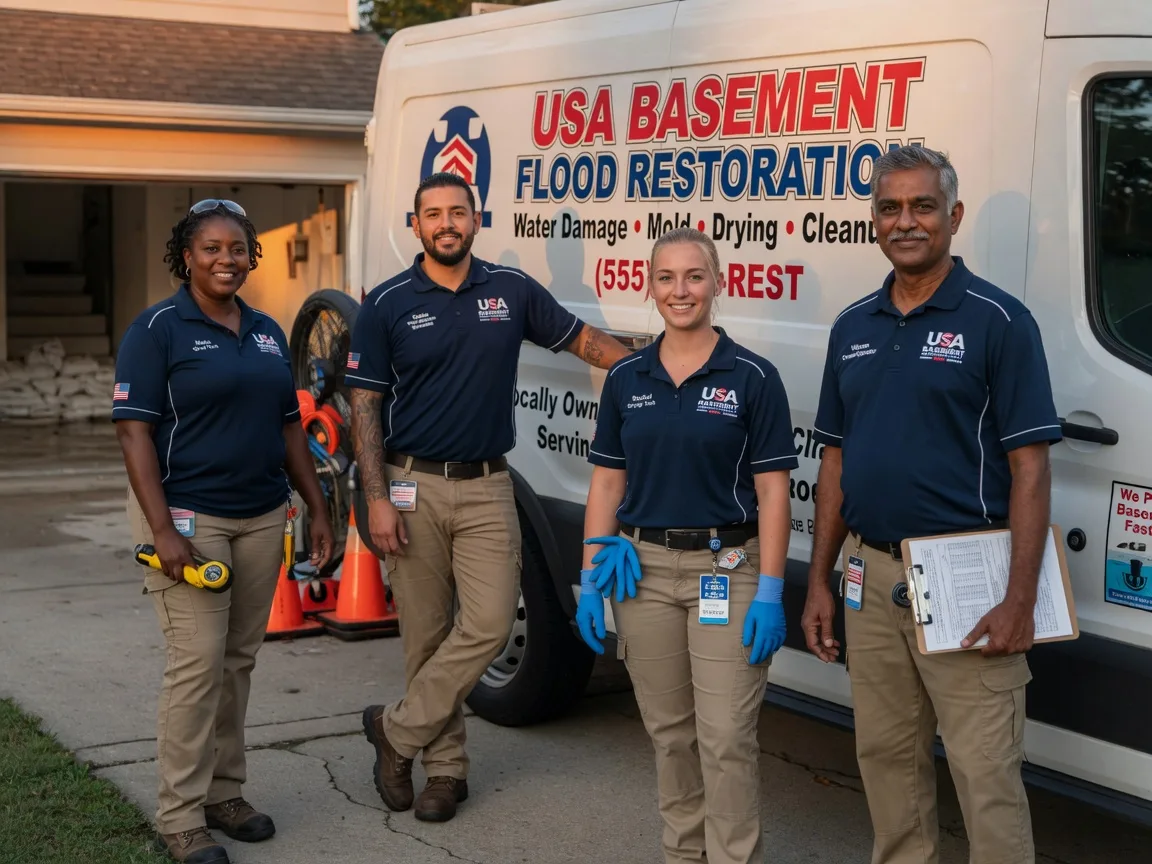 Basement Flood Cleanup company in Moorefield, WV