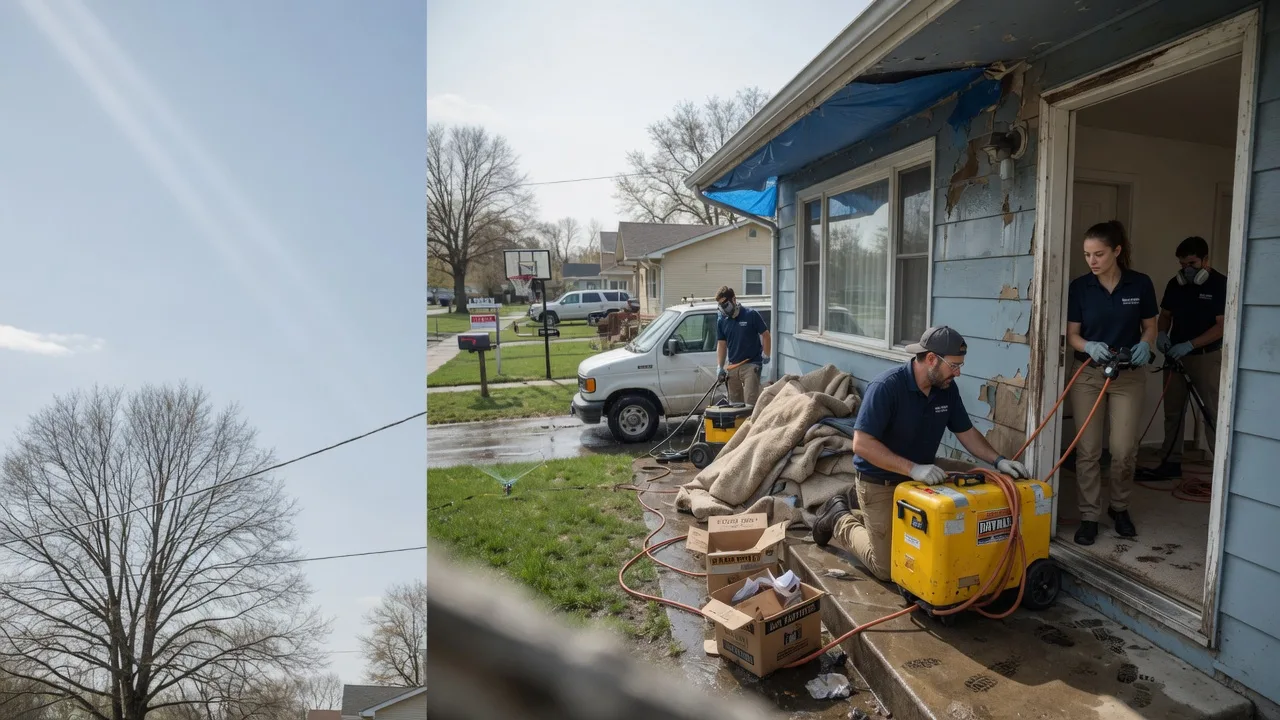 Basement Flood Cleanup in Moorefield, WV near me